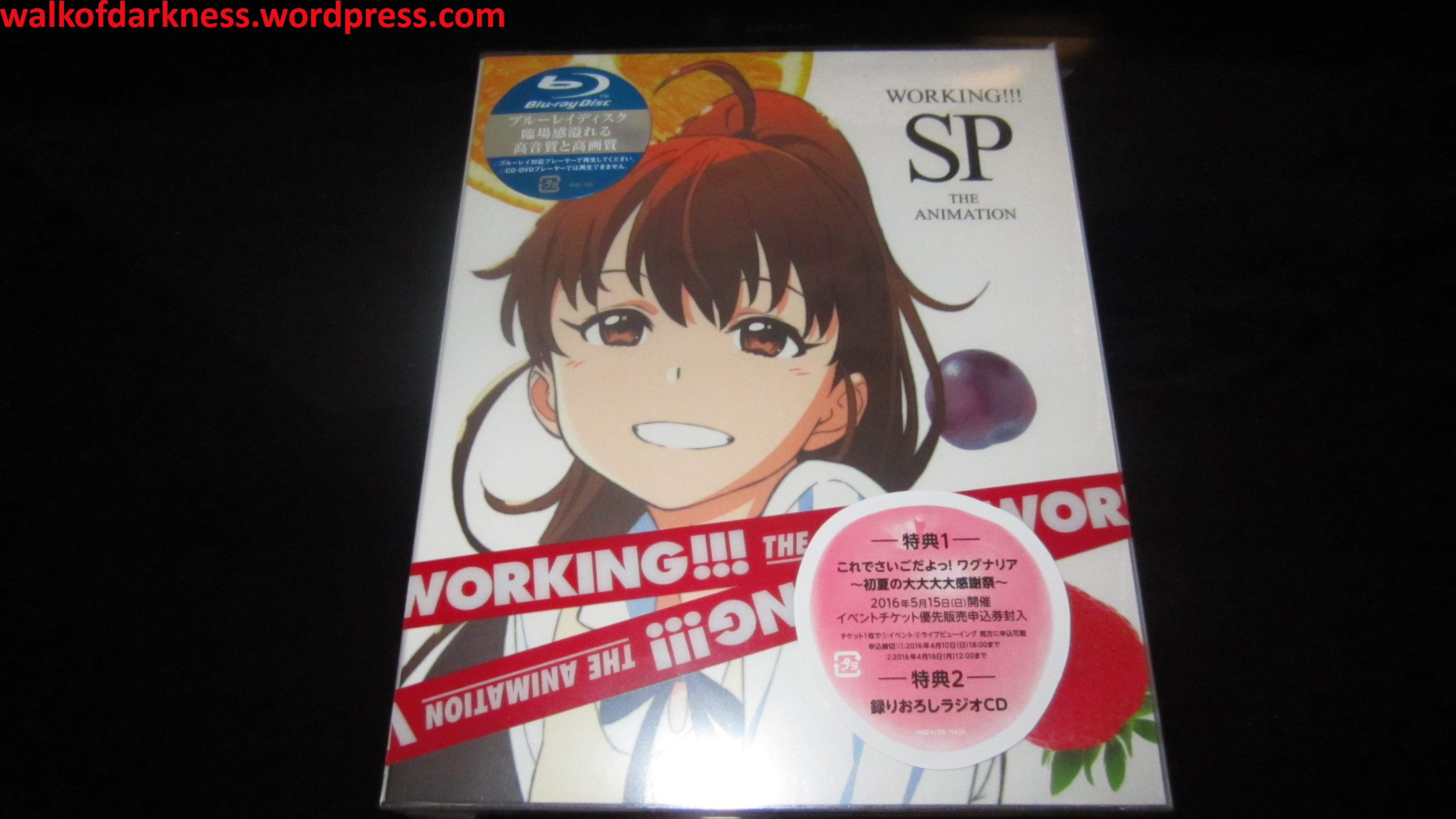Working Wagnaria Season 3 Limited Edition Sp Volume Lord Of The Takanashi Final Walk Of Darkness