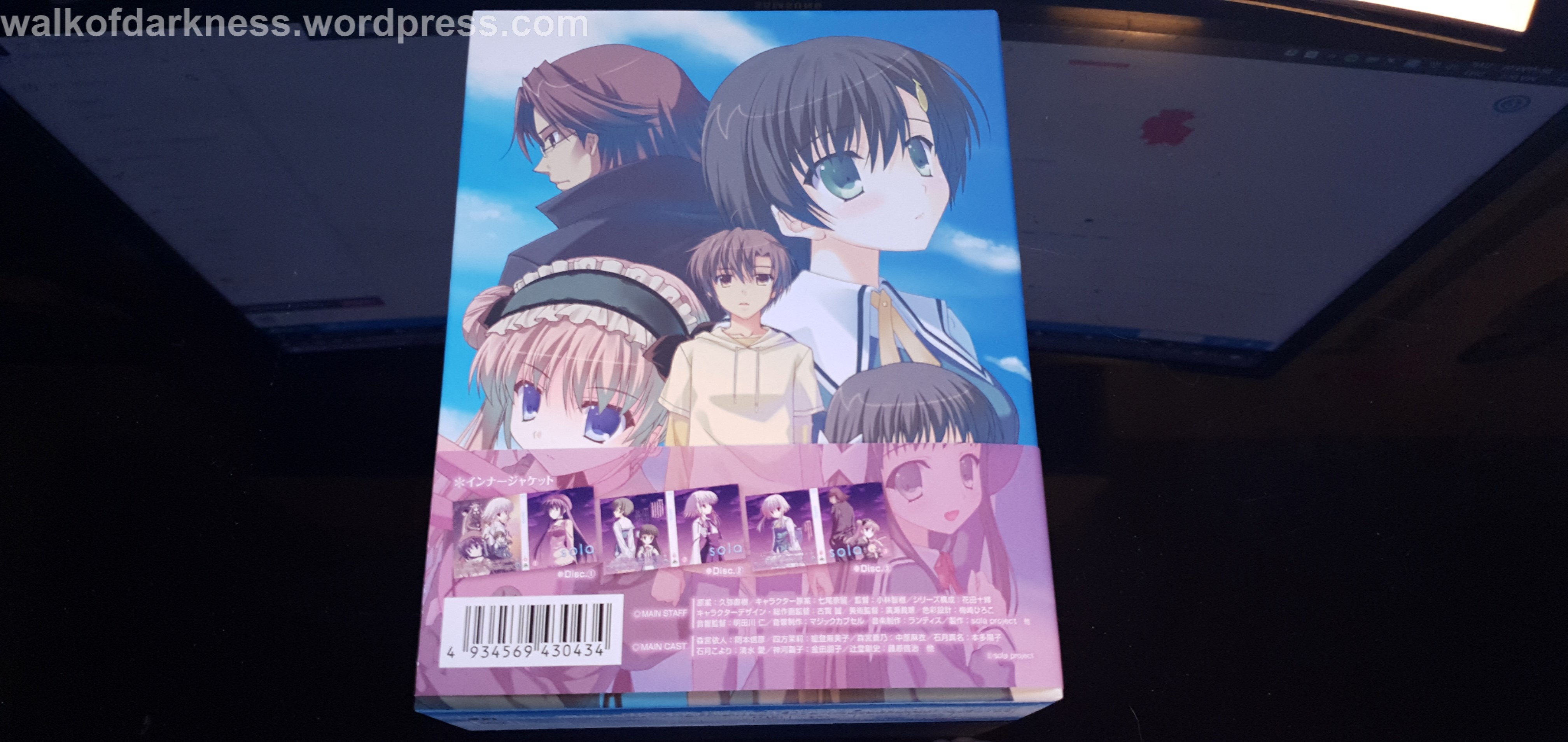 Unboxing Sola Jp Limited Edition Blu Ray Box Import Anime Exclusive Version Walk Of Darkness